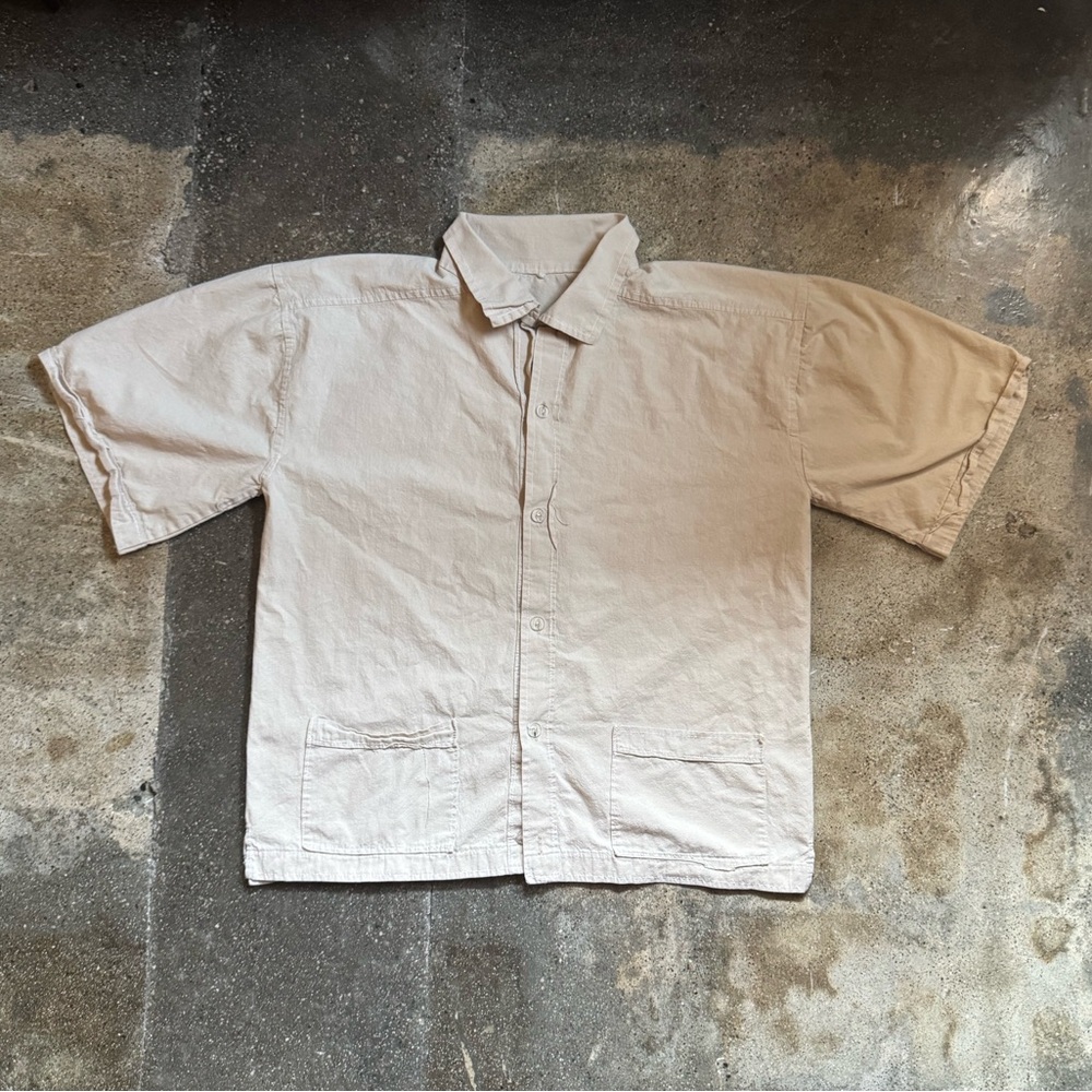 Vintage Oversized Button Down Oxford Shirt M | 90s Minimalist Unisex